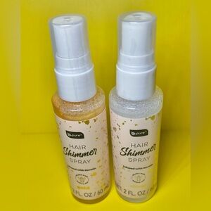 Gold And‎ Silver Hair Shimmer Spray Infused with Keratin Set Of 2